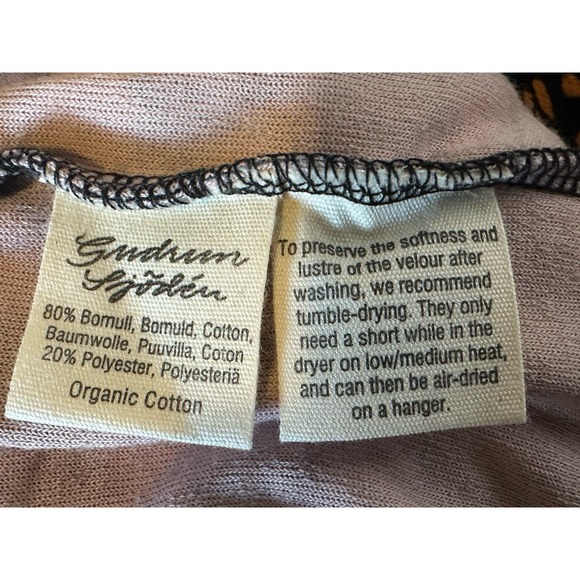 Gudrun Sjoden Dress Katla Black Floral Velour Maxi Midi Dress Size XXL - Picture 13 of 14